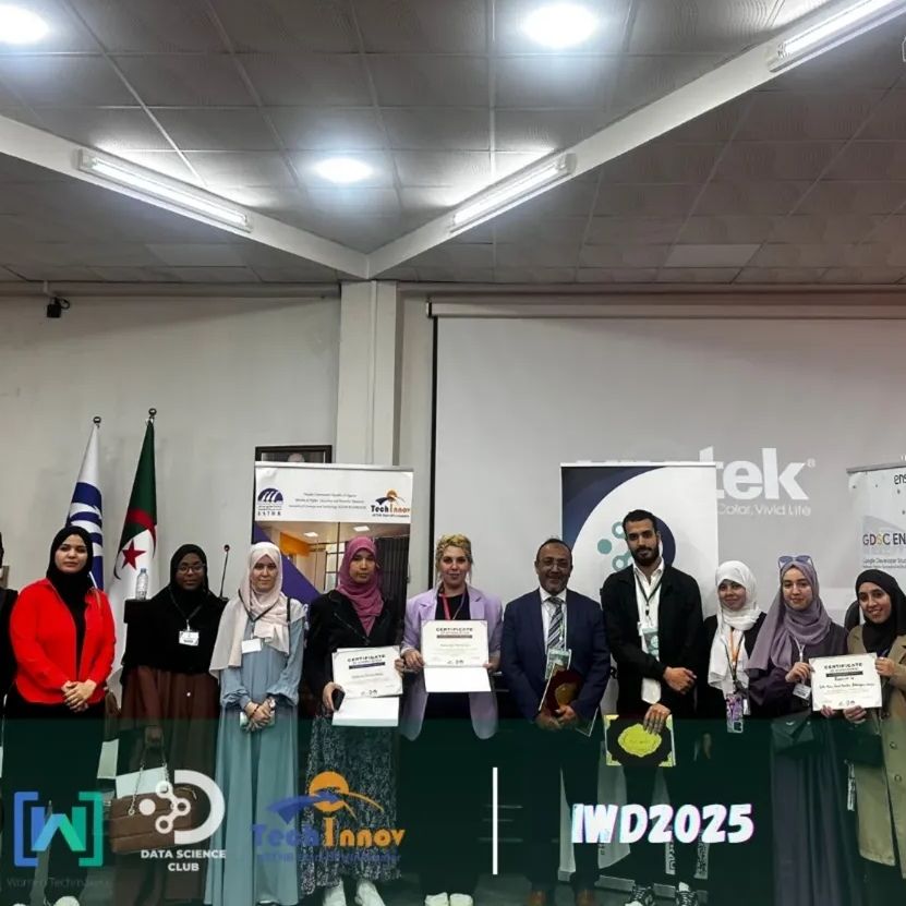IWD Ideathon 2025, photo de groupe